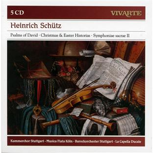 Heinrich Schutz: psalms of david; christmas & easter historias; symphoniae sacra