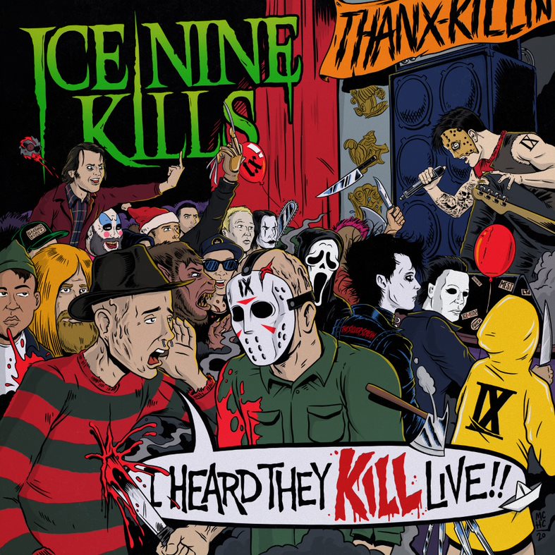 I HEARD THEY KILL LIVE/VINYLE COULEUR
