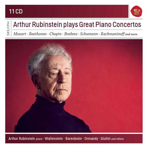 Arthur Rubinstein plays great piano concertos