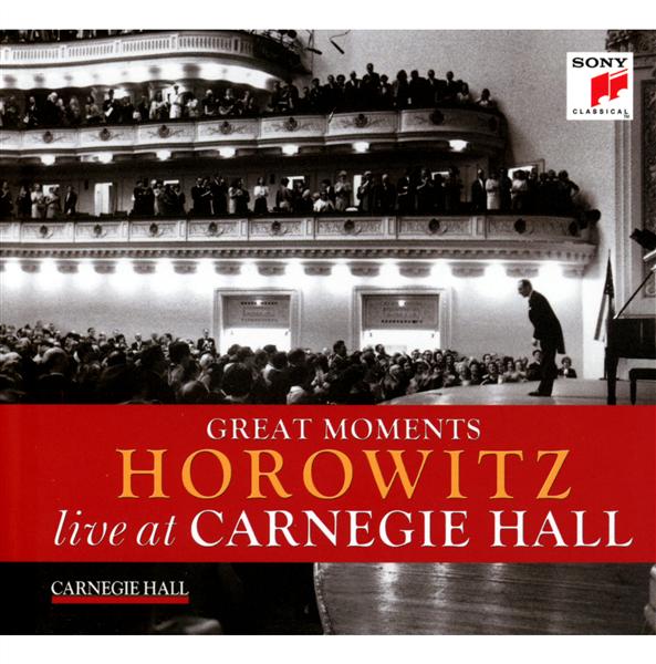 Great moments Horowitz (live at Carnegie Hall)