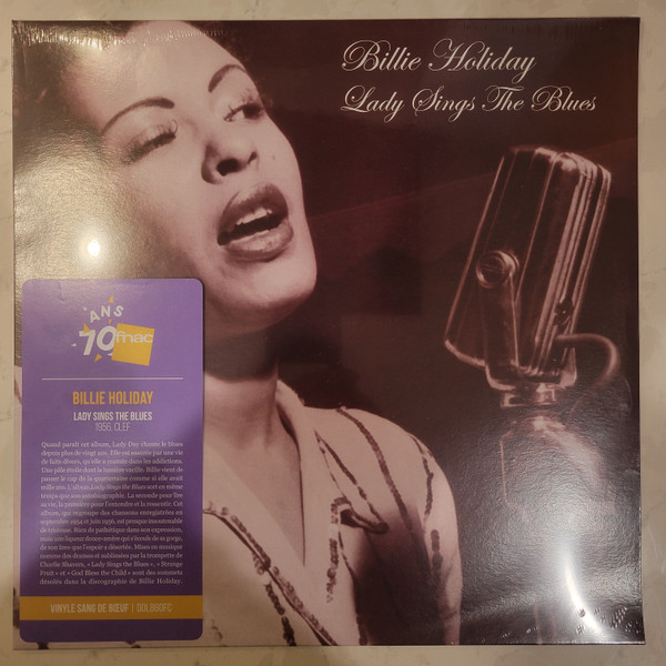 Lady Sings The Blues Édition Limitée Vinyle Rouge