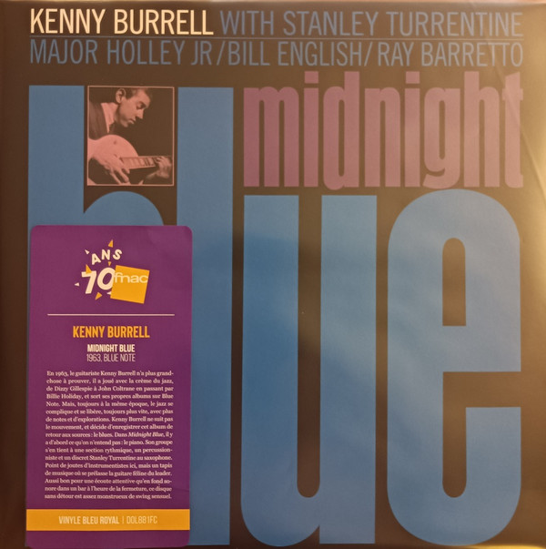 Midnight Blue Édition Limitée Vinyle Bleu