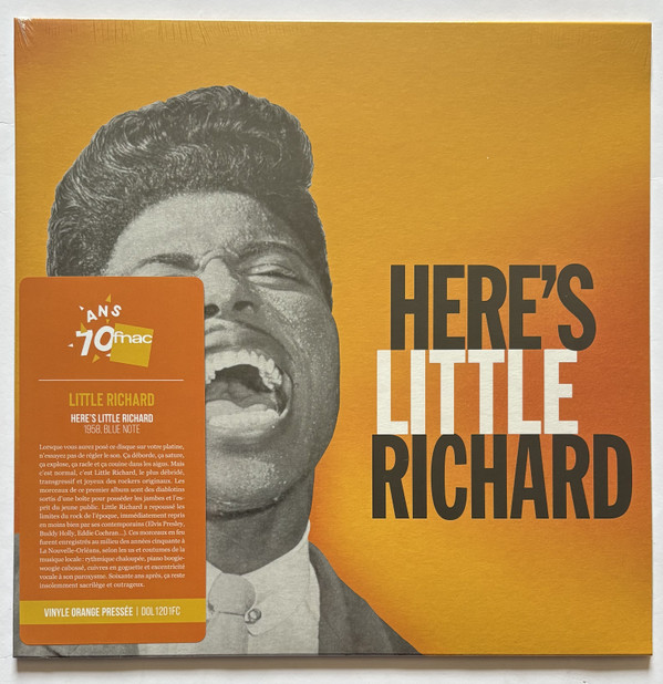 Here's Little Richard Édition Limitée Vinyle Orange