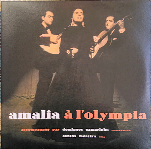 Amália à l'Olympia Édition Limitée Vinyle Orange