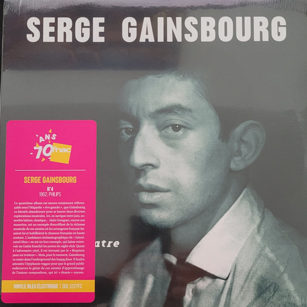 Gainsbourg Numéro 3 et Numéro 4 Édition Limitée Vinyle Bleu Électrique