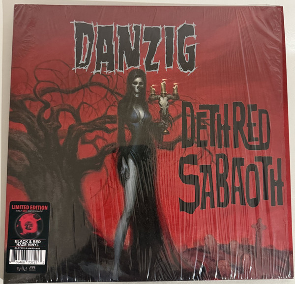 Deth Red Sabaoth Vinyle Red Black Haze