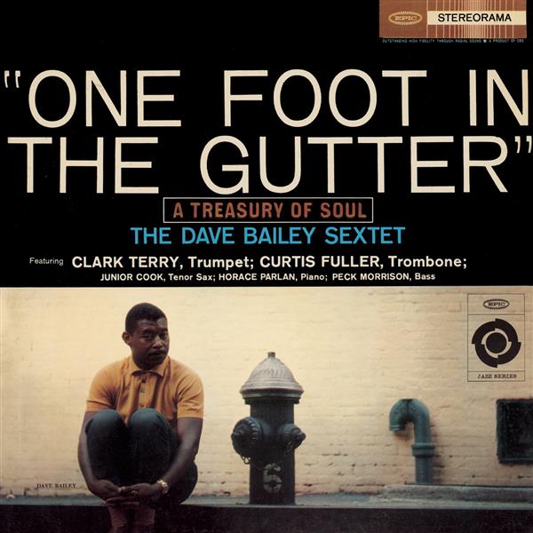 One foot in the gutter