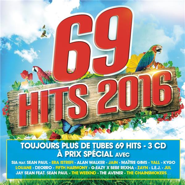 69 hits 2016