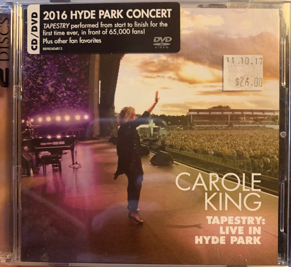 Tapestry : Live at Hyde Park Inclus DVD bonus