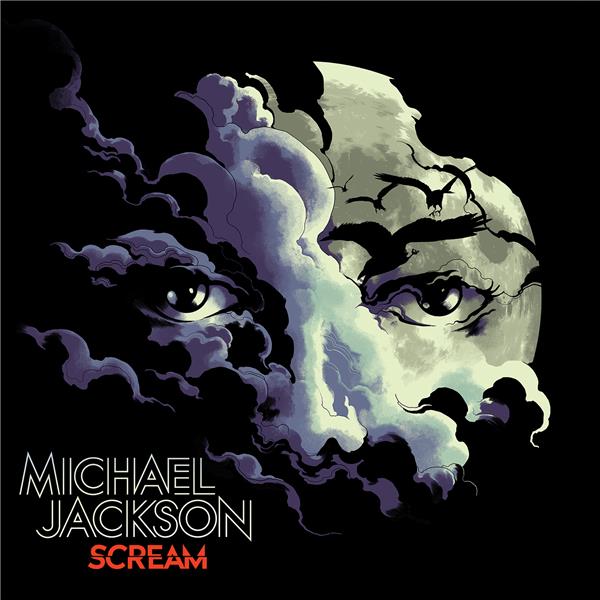 Scream Edition Limitée Vinyle bleu foncé et  Vinyle blanc fluorescent