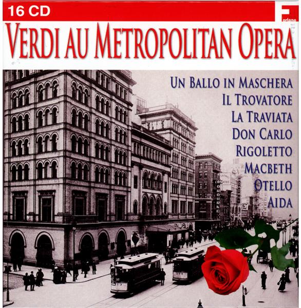 Verdi au metropolitan opéra - 16 CD