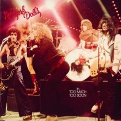 IN TOO MUCH TOO SOON  / CLEAR RED VINYL