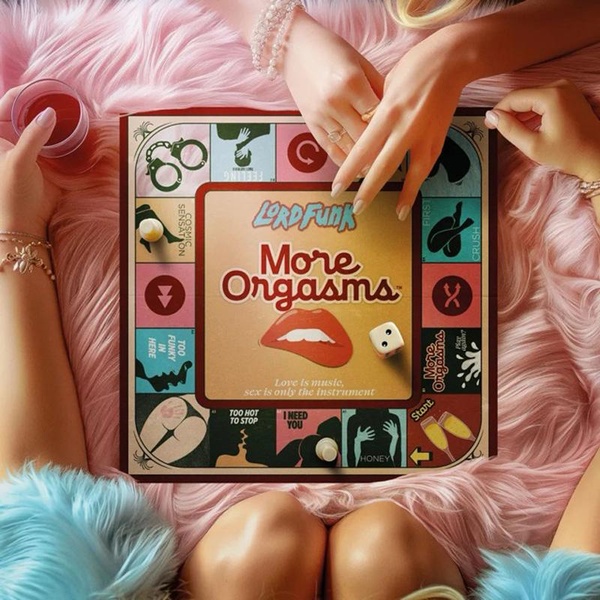 More Orgasms Vinyle Rose Opaque