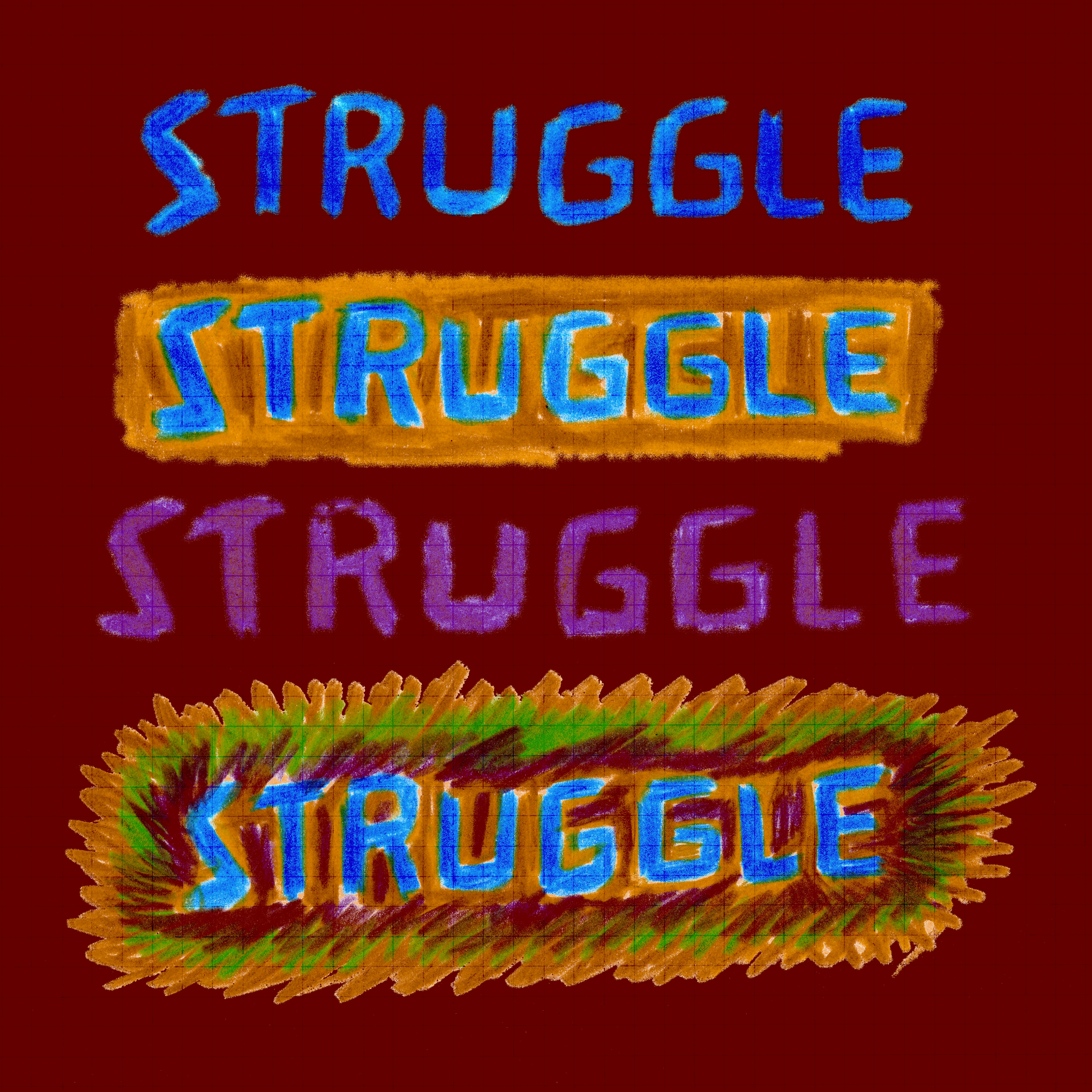 STRUGGLE (eponyme) vinyle)