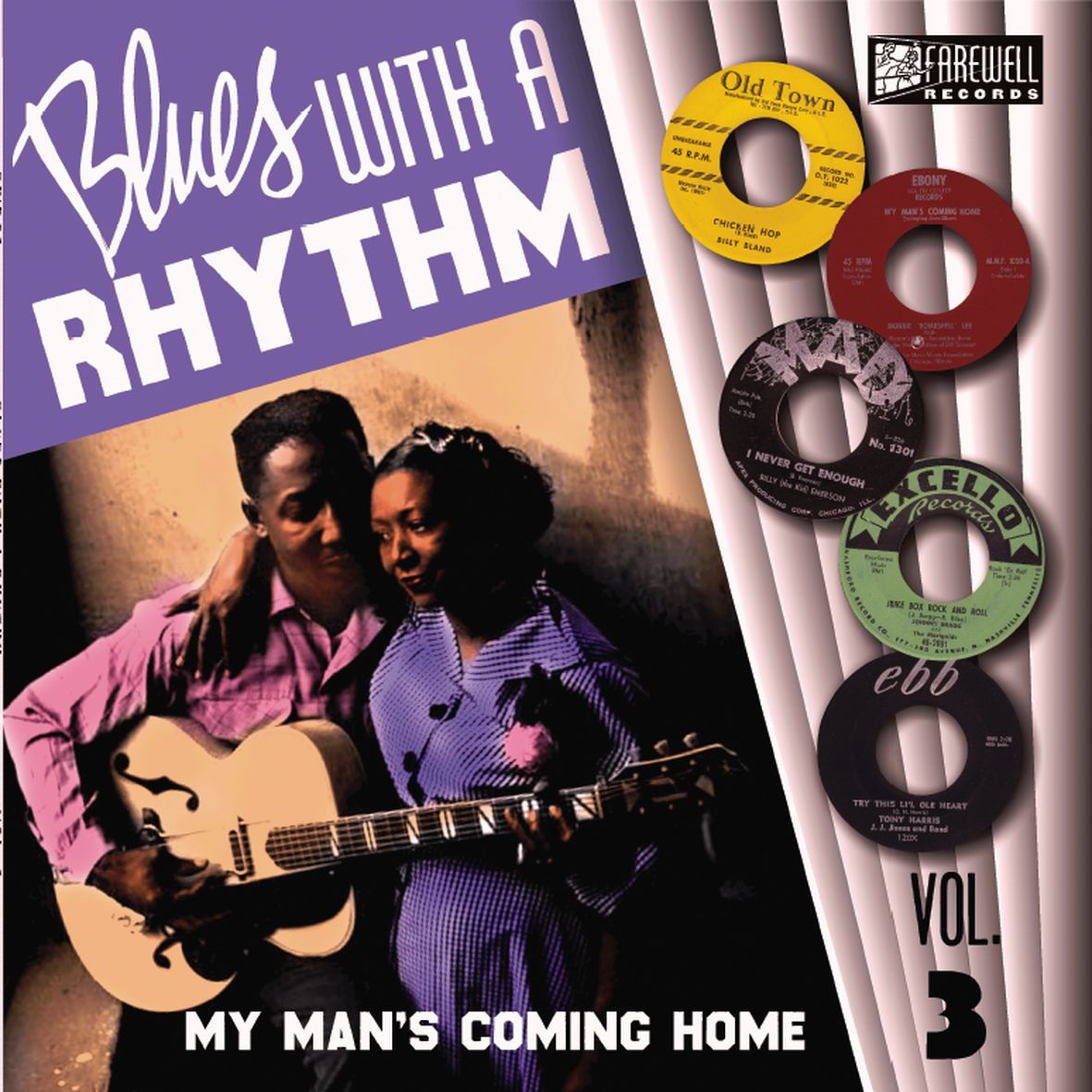 BLUES WITH A RHYTHM - Vol 3 - My man is coming home (vinyl)
