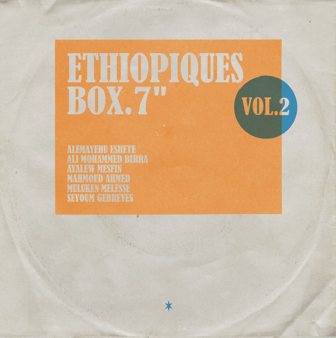ETHIOPIQUES BOX 7" vol 2 (coffret 6 vinyls 45T)