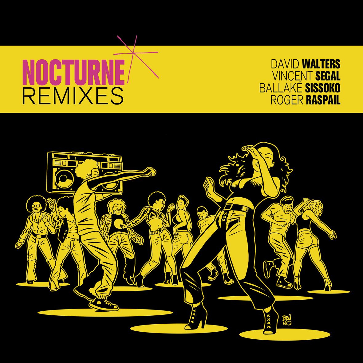NOCTURE REMIXES (vinyl) EP