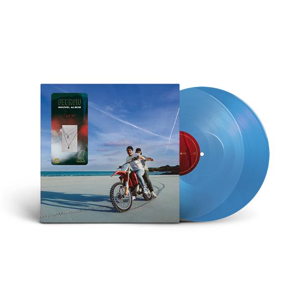 SACRÉ - DOUBLE VINYLE BLEU TRANSPARENT