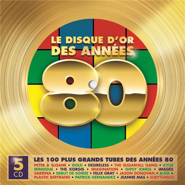 Les Disques d'or 80 Coffret