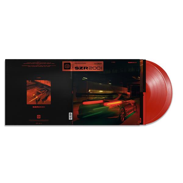 SZR 2001 - DOUBLE VINYLE COULEUR ROUGE