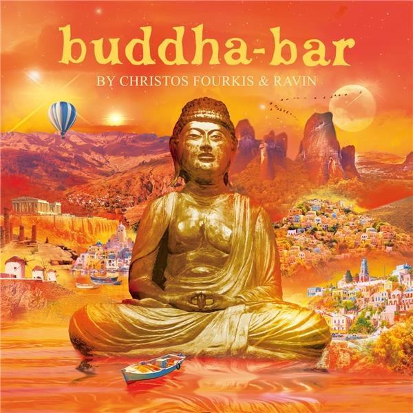 BUDDHA-BAR BY CHRISTOS FOURKIS & RAVIN - ÉDITION LIMITÉE - VINYLE COULEUR ORANGE
