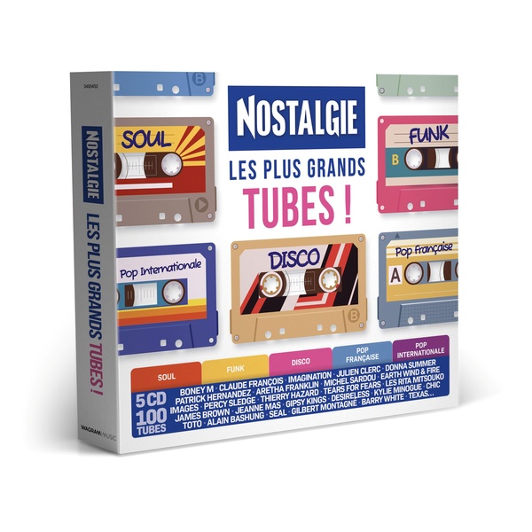 Nostalgie : Les plus grands tubes Coffret