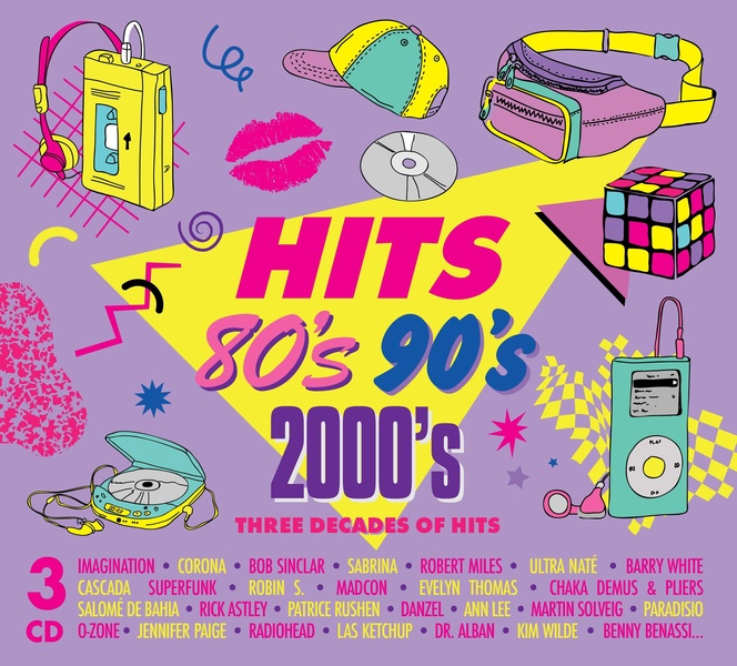 Hits 80's 90's 2000's Coffret
