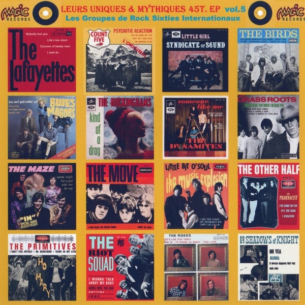 Le groupes de rock internationaux, Volume 5 / Leurs uniques 45 tours