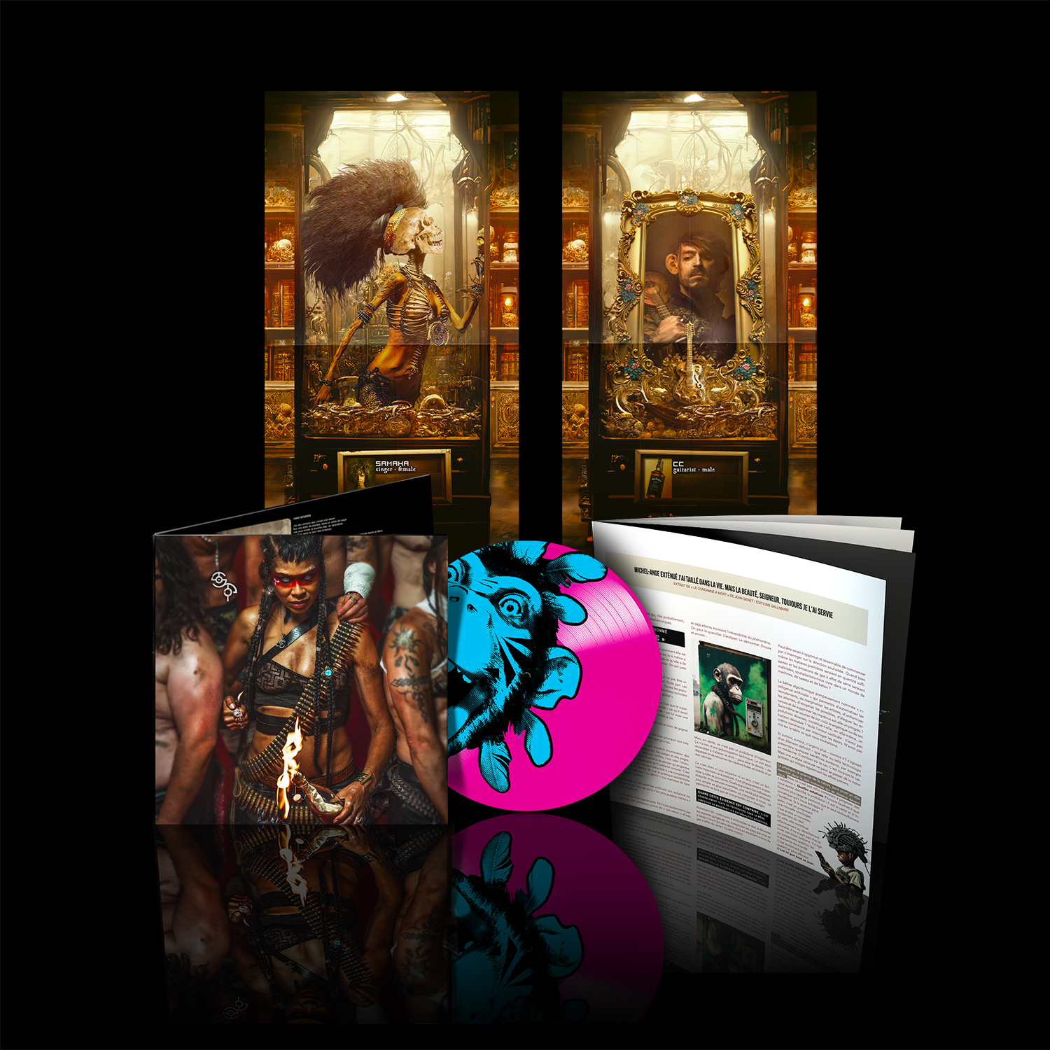Shaka Ponk LP Picture Disc Bleu Rose