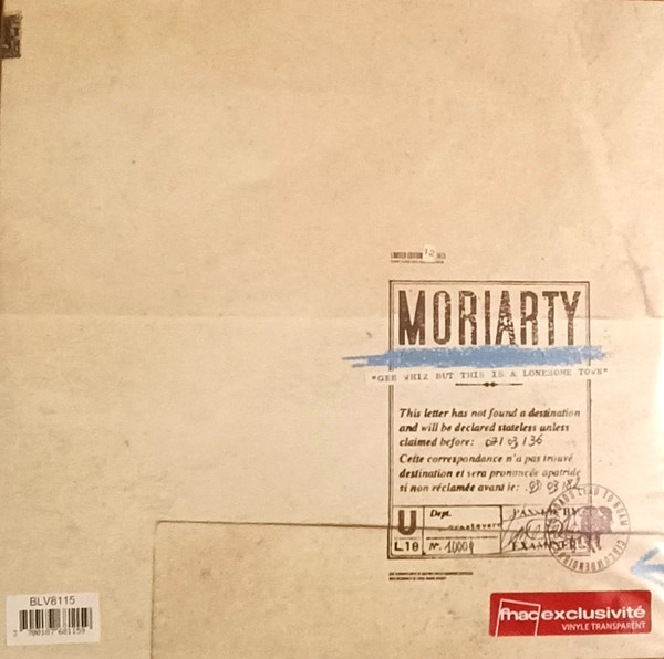 Gee Whiz But This Is A Lonesome Town Exclusivité Fnac Vinyle Transparent