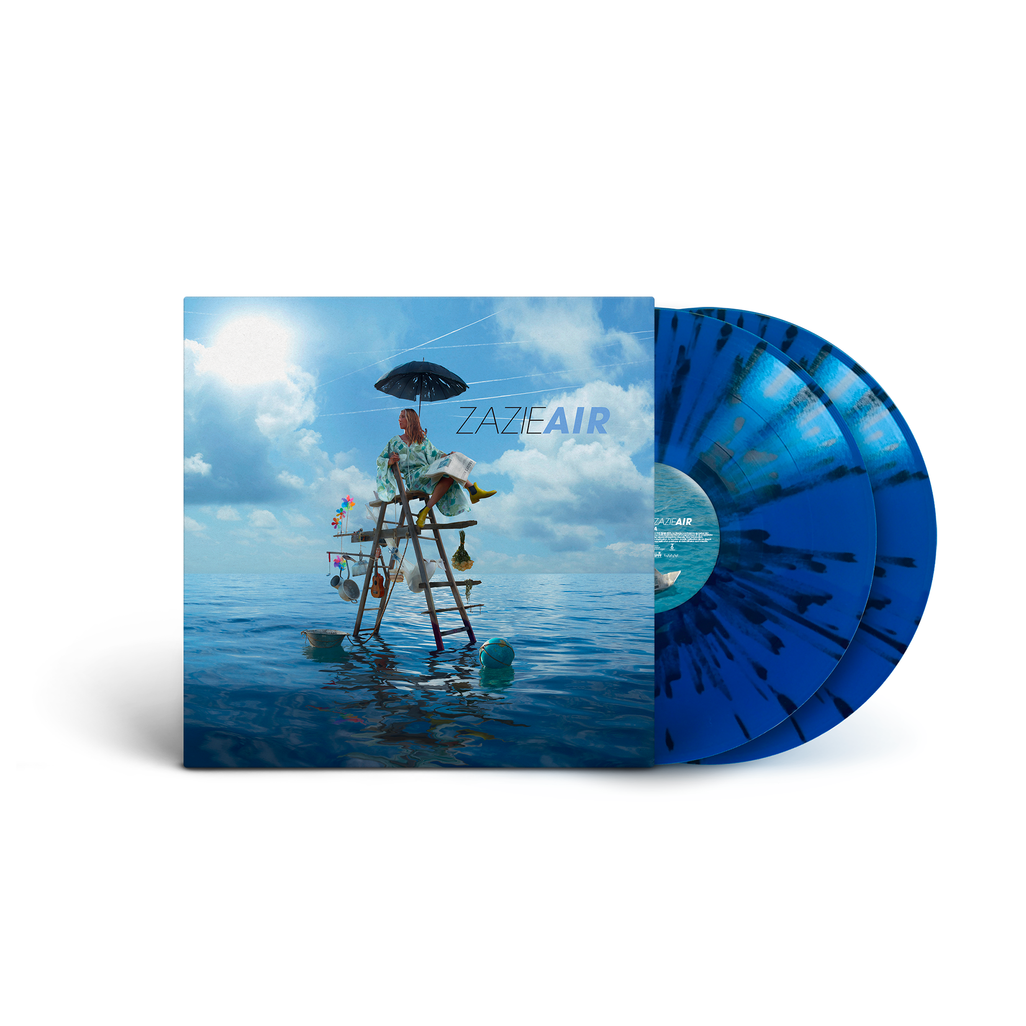 Air Double vinyle avec effet Splatter bicolore
