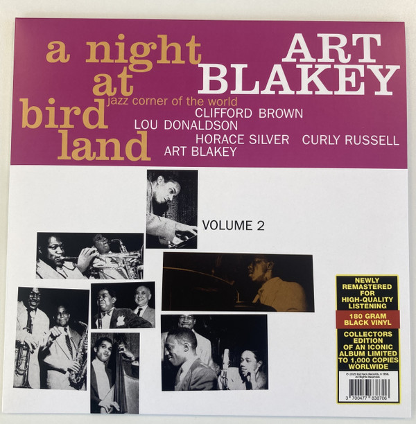A Night At Birdland Volume 2