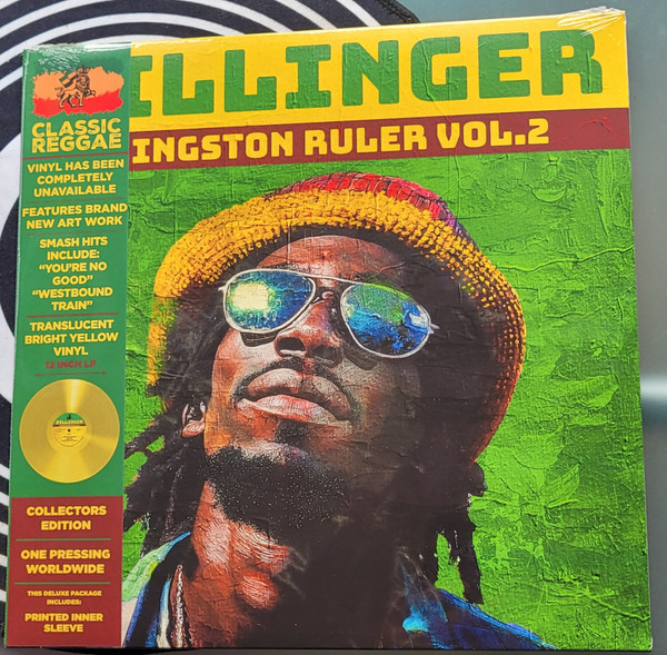 Kingston Ruler Volume 2 Édition Deluxe Limitée Vinyle Jaune