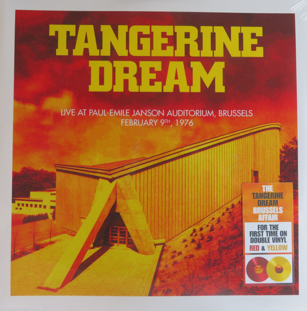 Live At Paul Emile Janson Auditorium, Brussels, 1976 Édition Limitée Vinyle Rouge et Jaune