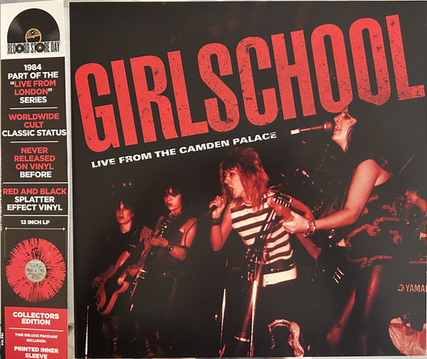Live From The Camden Palace Vinyle Moucheté Rouge et Noir