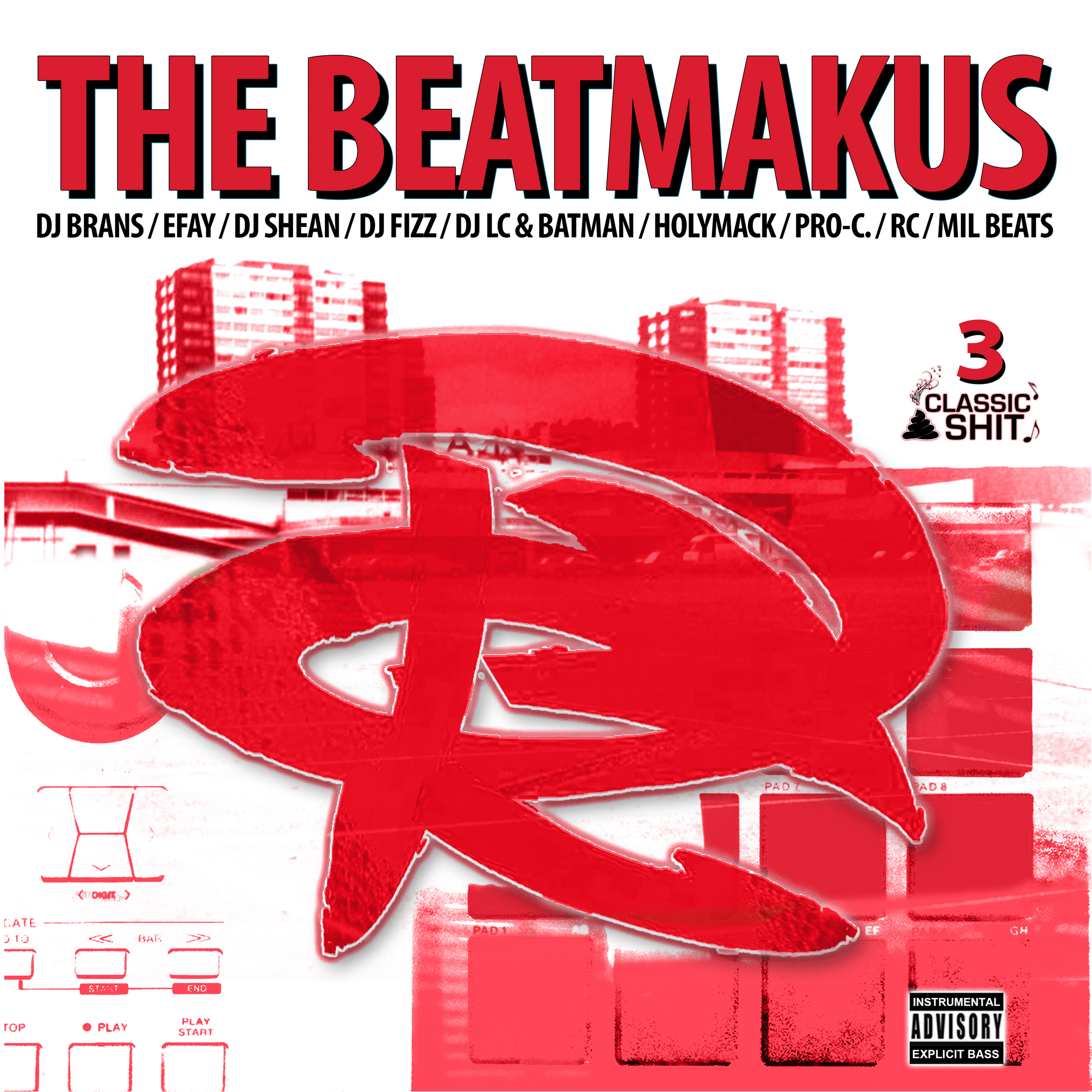 The Beatmakus 3 - Clear Splatter Colored