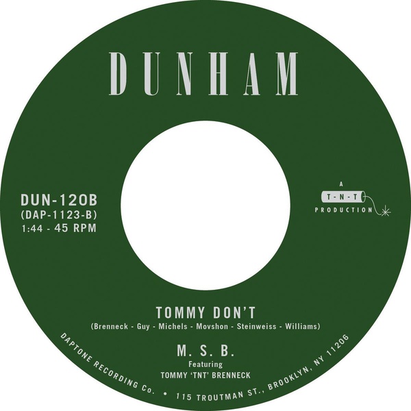There’S A New Day Coming / Tommy Don’T