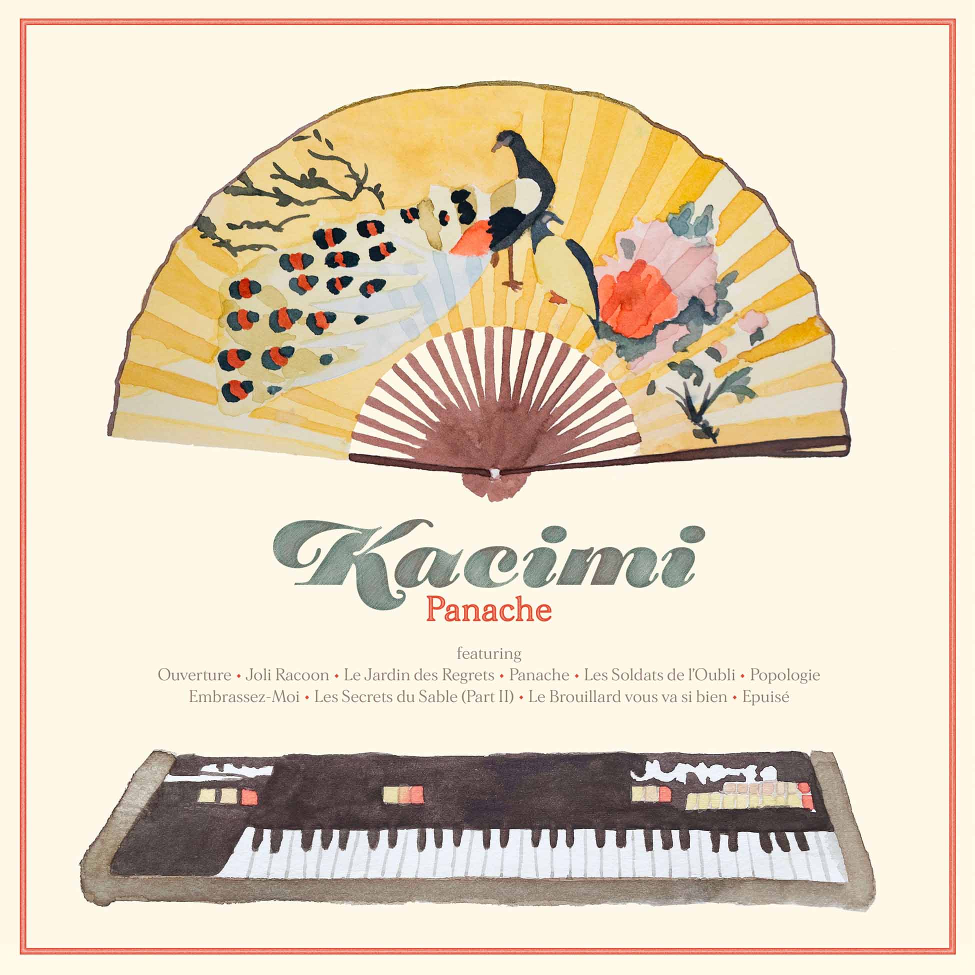 Panache - Vinyle Rose Pale