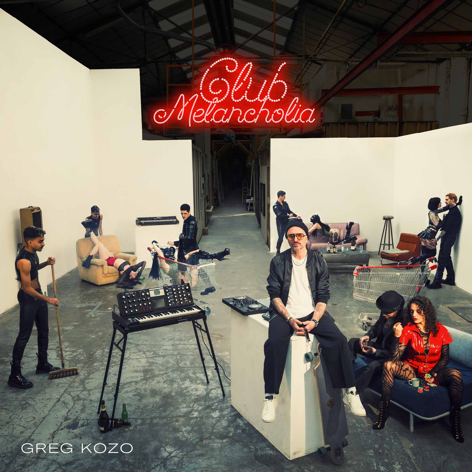 Club Melancholia - Vinyle Rouge