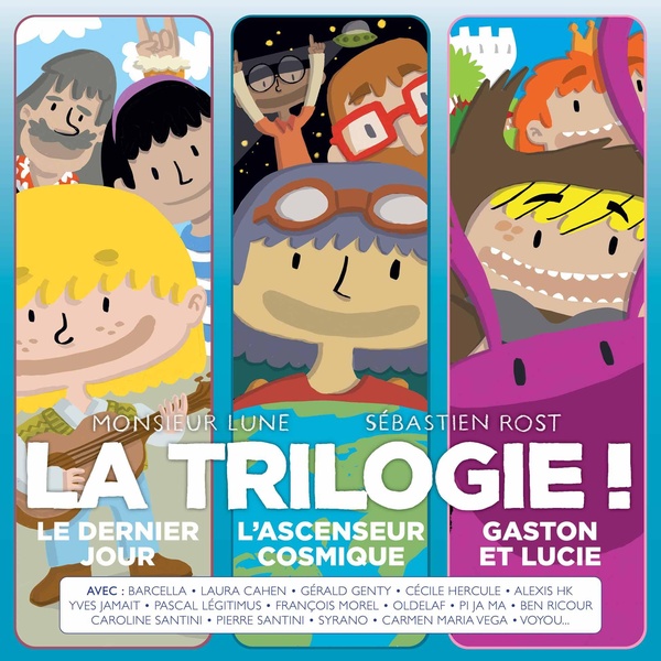 La Trilogie : L'Incroyable histoire de Gaston et Lucie - Le Dernier jour - L'Ascenseur cosmique Coffret