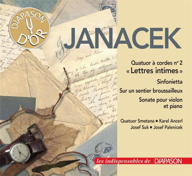 Lettres intimes Sinfonietta Sonate pour violon et piano