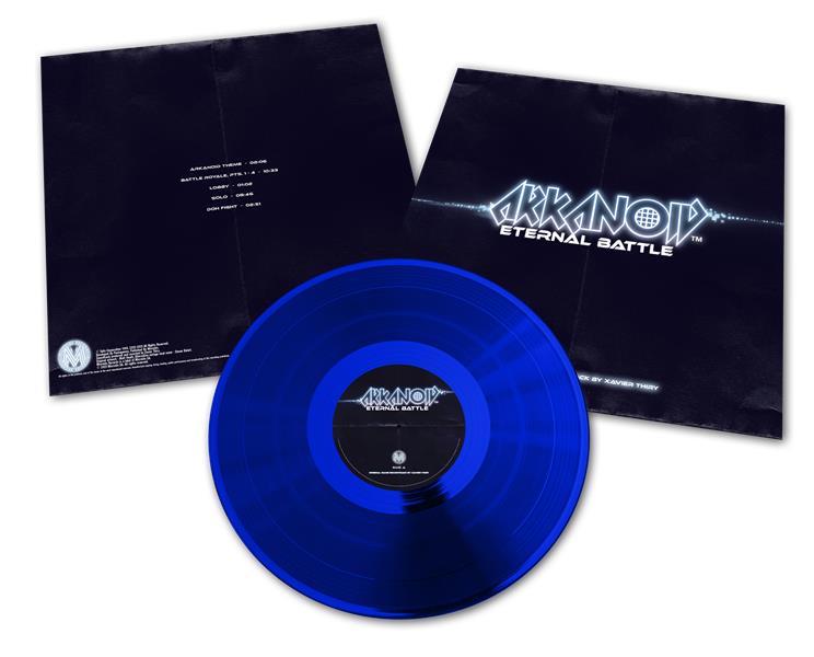Arkanoid Original Soundtrack Édition Limitée Exclusivité Fnac Vinyle Bleu