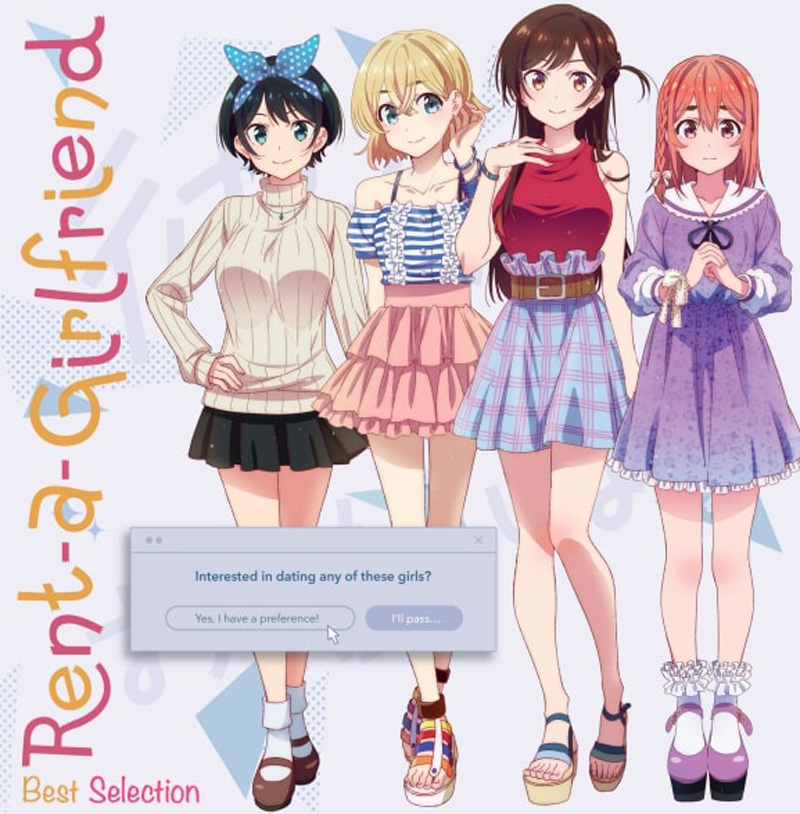 RENT A GIRLFRIEND/BEST SELECTION