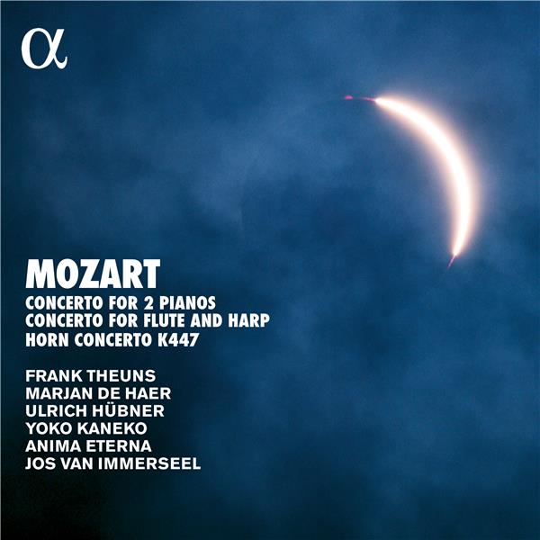 Mozart : Concerto pour deux pianos, Concerto pour flûte et harpe