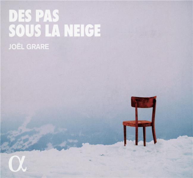 Des pas sous la neige