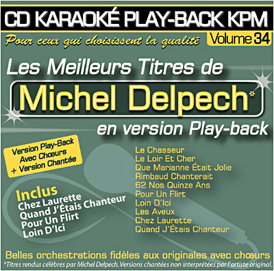 Play back KPM volume 34 - Michel Delpech