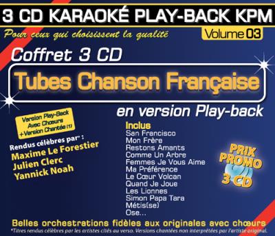 Playback Kpm Volume 3 - Tubes chanson française