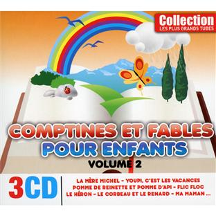 Plus grands tubes comptines et fables pour enfants /vol.2