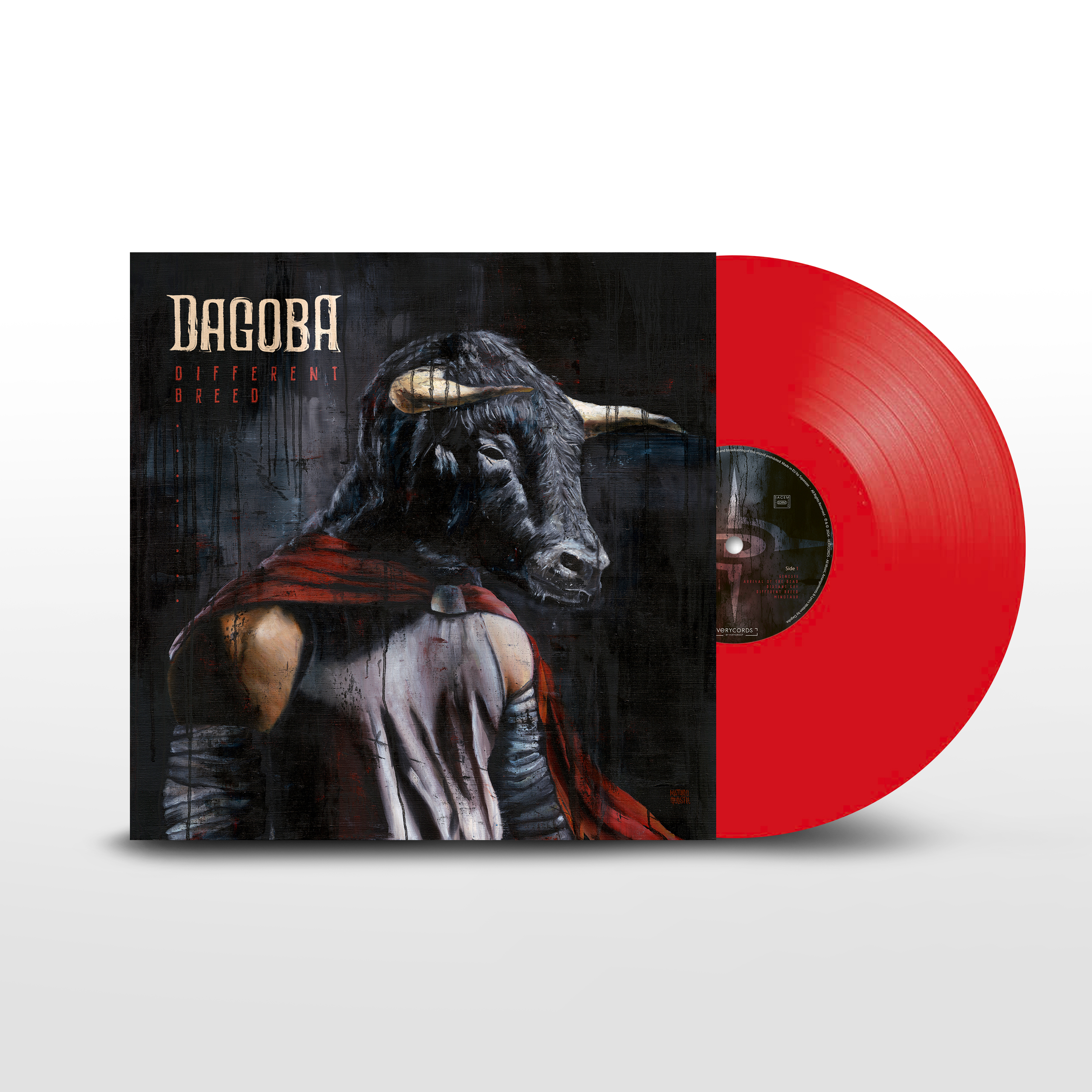 DIFFERENT BREED (Vinyle rouge transparent)