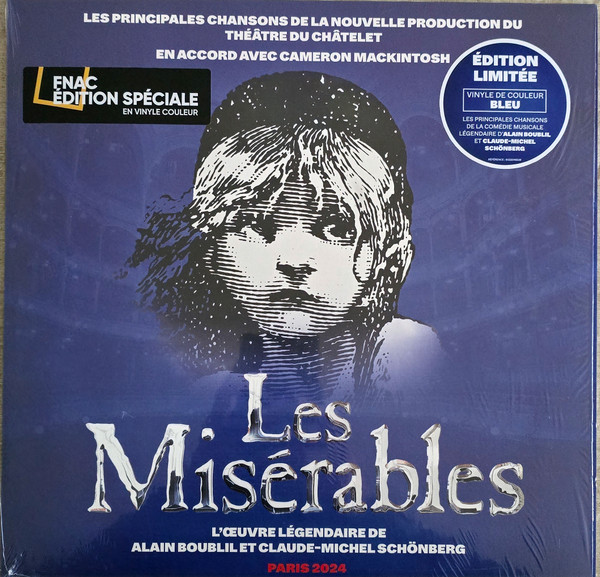 Les Misérables Édition Limitée Exclusivité Fnac Vinyle Bleu